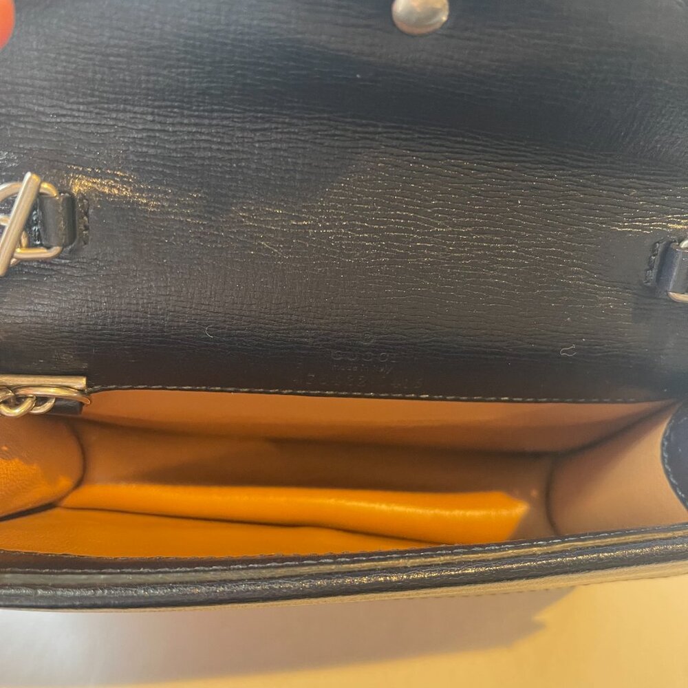 Gucci Dionysus Mini Pink Corduroy and Leather Shoulder/Crossbody Bag - Preowned - Picture 5 of 16